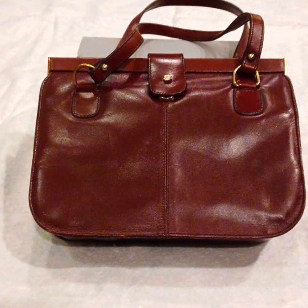 John Romain vintage leather purse